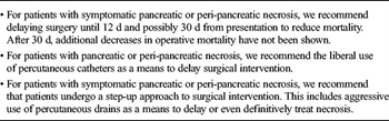 TABLE 5: Summary of Recommendations